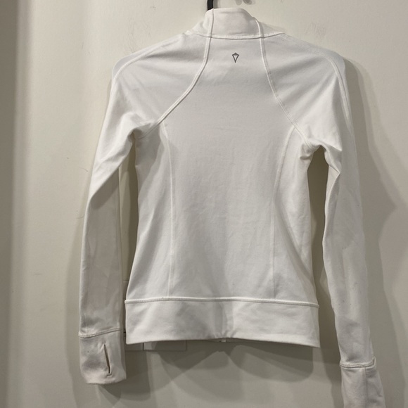 Lululemon Ivivva Girl Jacket white size 8 - Picture 7 of 11